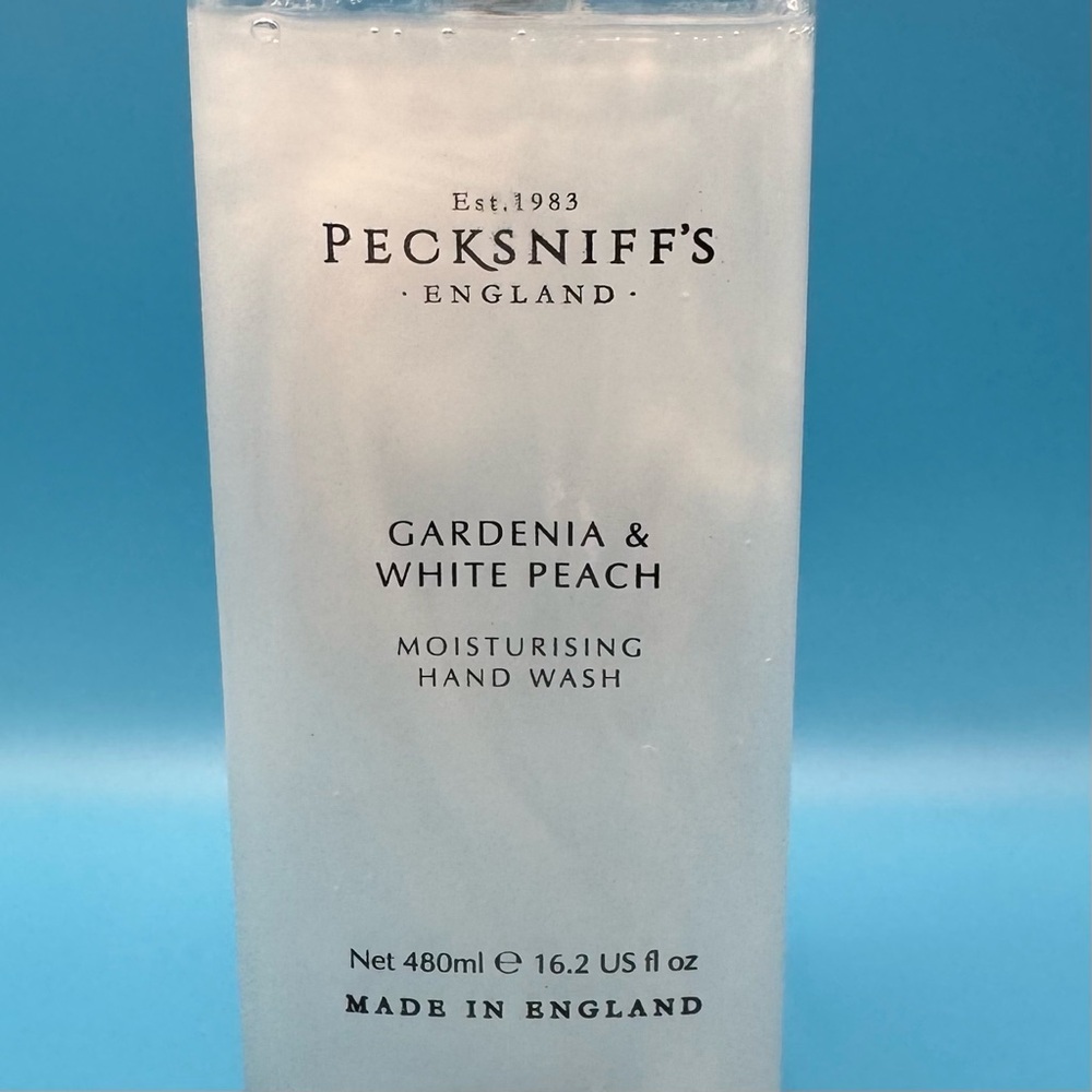 Pecksniff's England Moisturizing Hand Wash Gardenia & White Peach 16.9 FL OZ